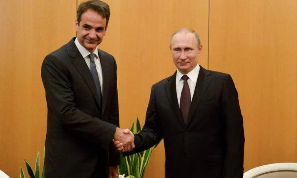 Συλλυπητήρια Πούτιν στον Μητσοτάκη για τον σεισμό στη Σάμο